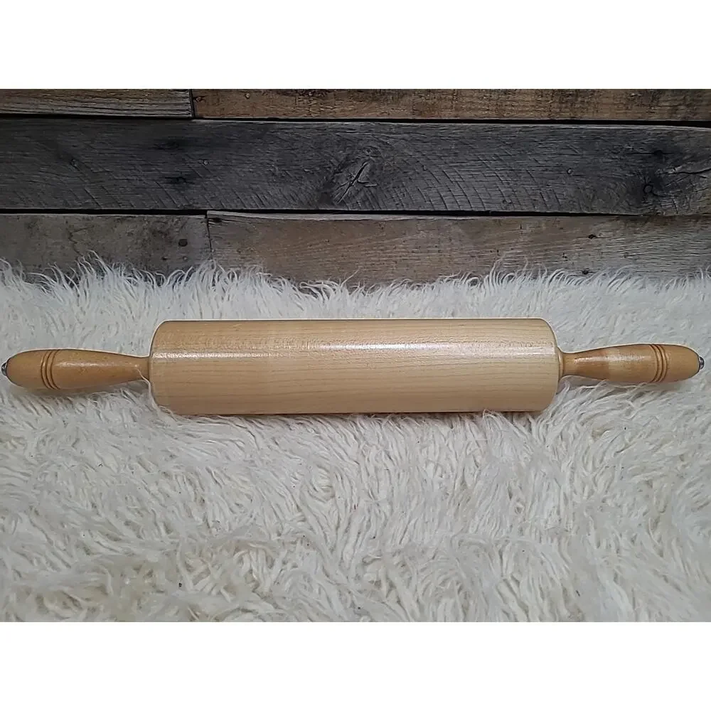 Thorpe Rolling Pin Vintage Maple Wood 22